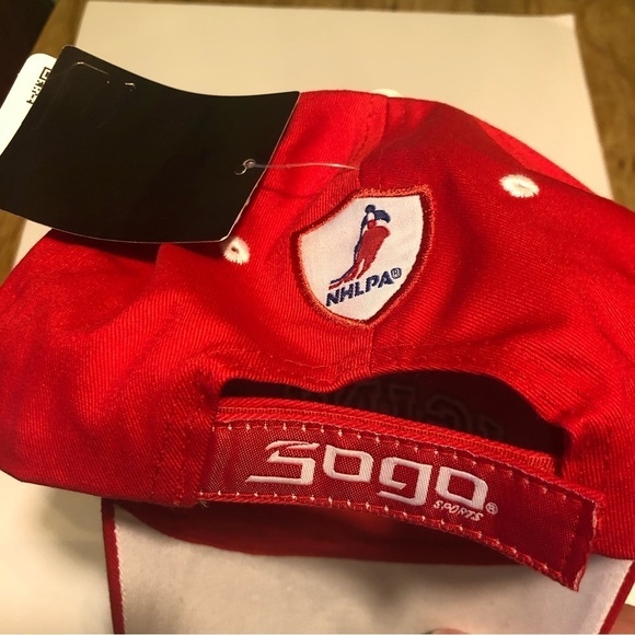 NWT Jarome Iginla #12 NHLPA Signature Hat Cap Adult Mens Adjustable One Size - Picture 3 of 4